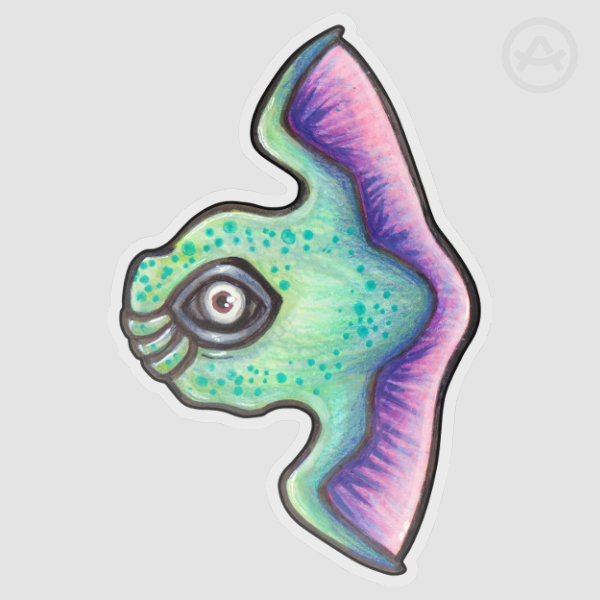 Subnautica Reginald Vinyl Sticker