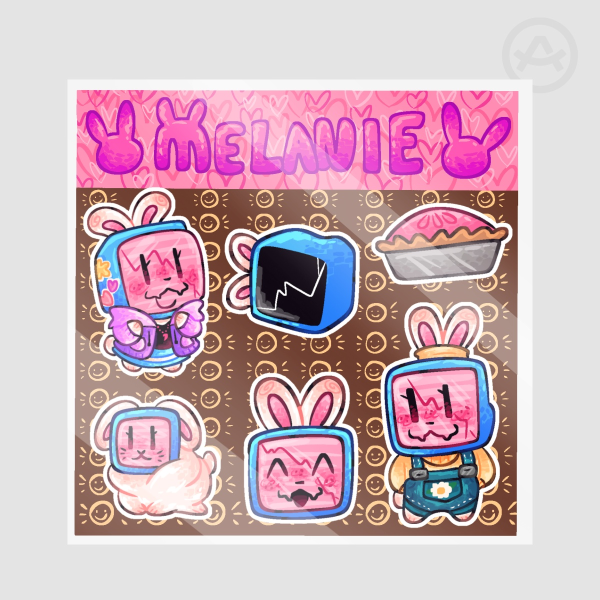 Melanie Sticker Sheet