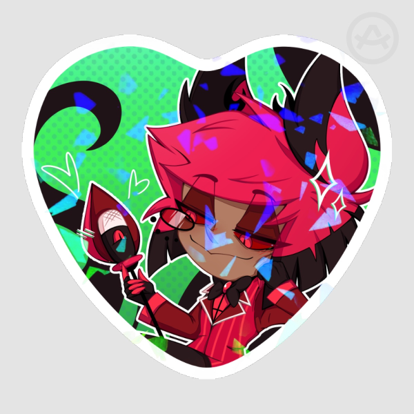 Alastor - BrokenGlass Sticker
