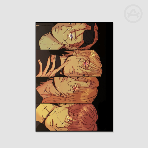 OT4 broken dolls A5 print