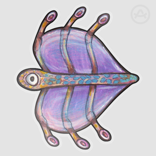 Subnautica Bladderfish Vinyl Sticker