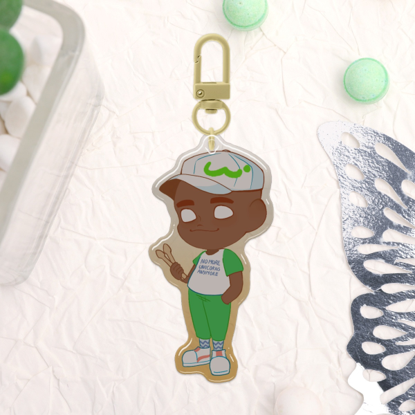 Gorillaz - Russel Keychain [The Now Now]