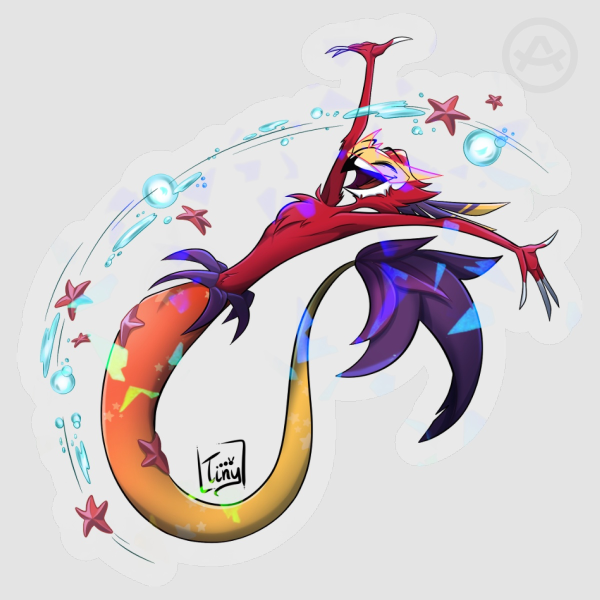 Mermay Vassago Sticker