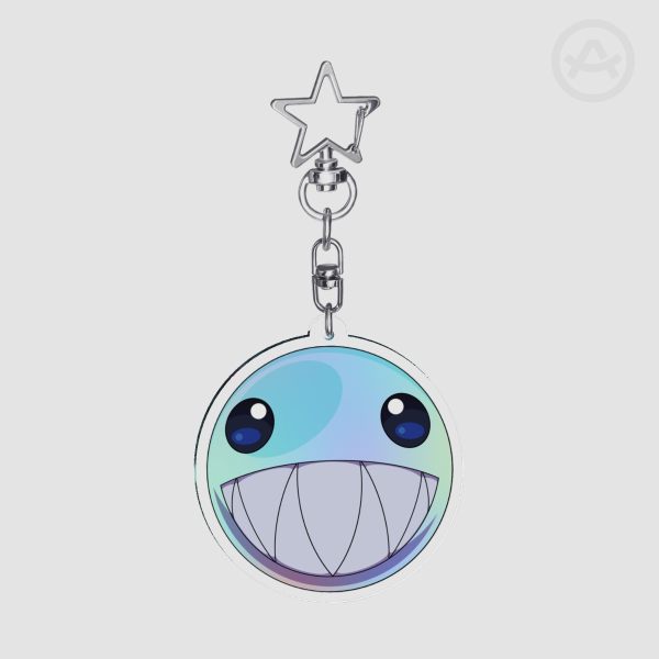 Bubbles Clear Acrylic Keychains