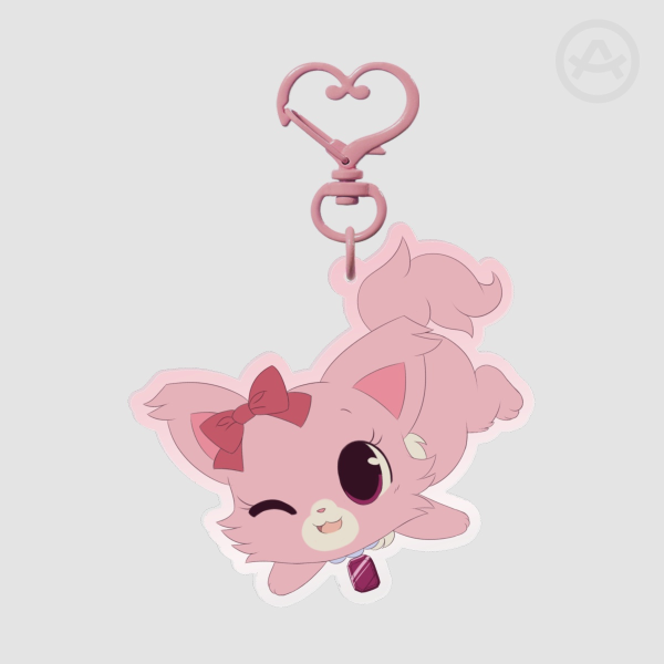 Garnet Jewelpet Acrylic Keychains