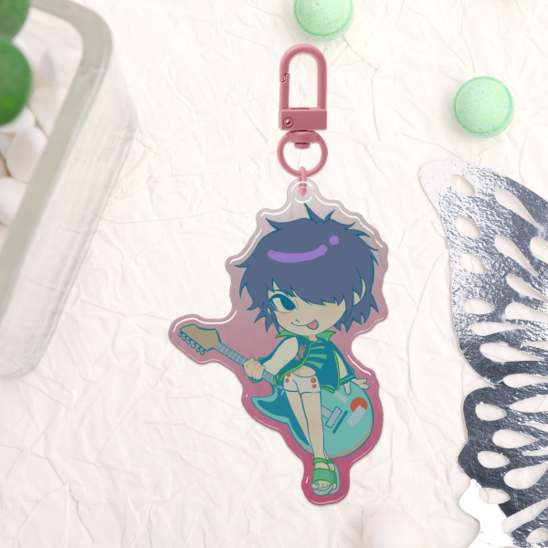Gorillaz - Noodle Keychain [The Now Now]