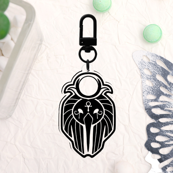 Thoth Egyptian God Acrylic Keychain
