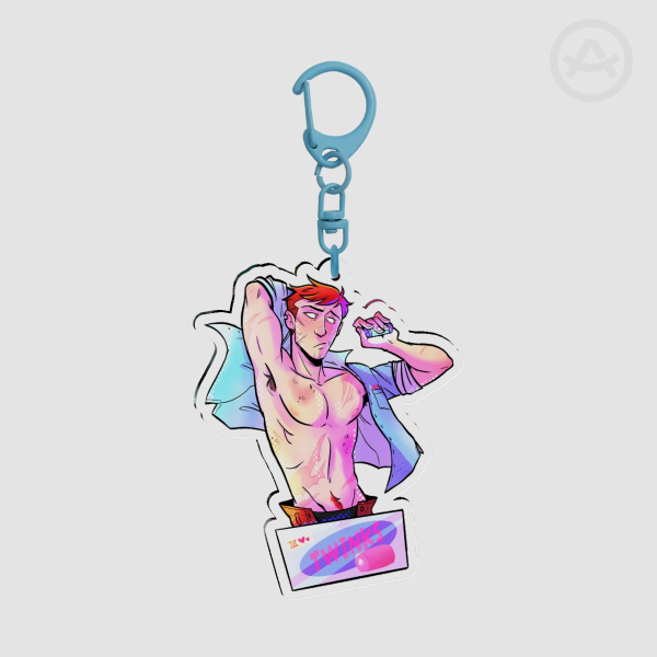 Clear Acrylic Keychains