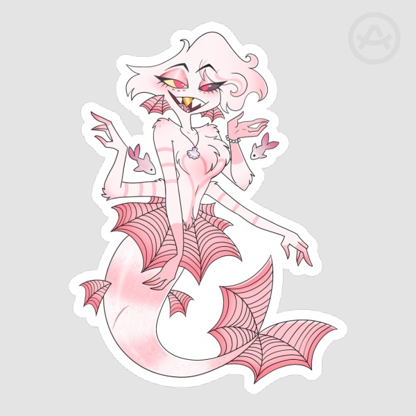 Mermaid Angel Dust Sticker
