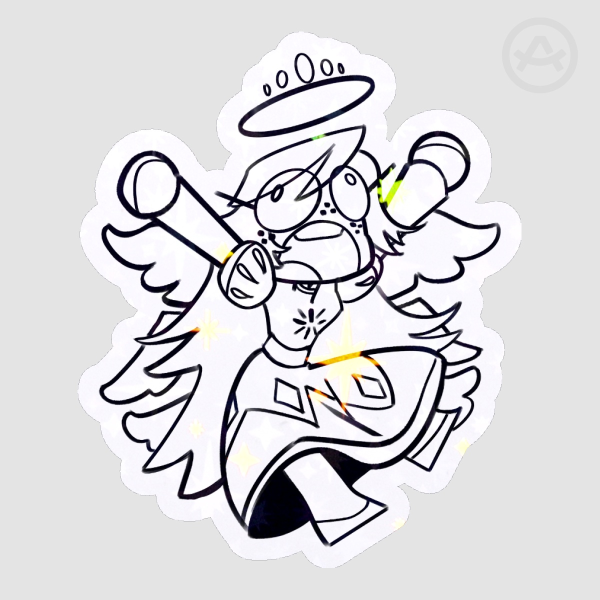 Emily Screech Sticker