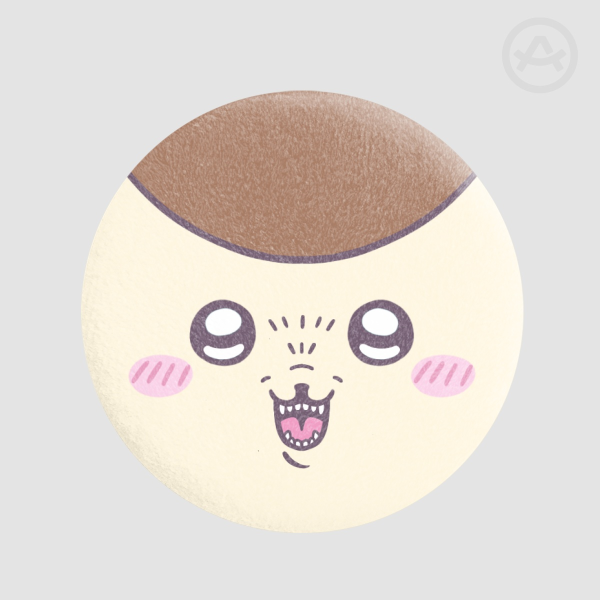 Kurimanju Plush Button