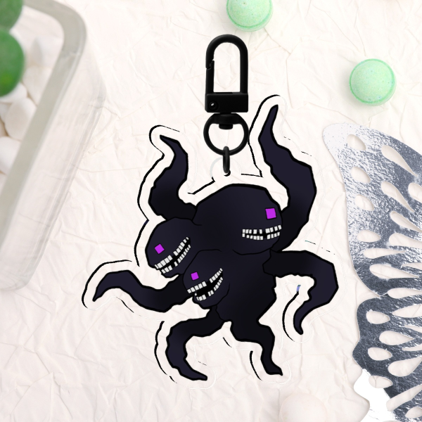 Minecraft Wither Storm Acrylic Charm