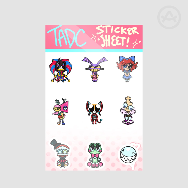 TADC Sticker Sheet