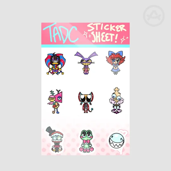 TADC Sticker Sheet