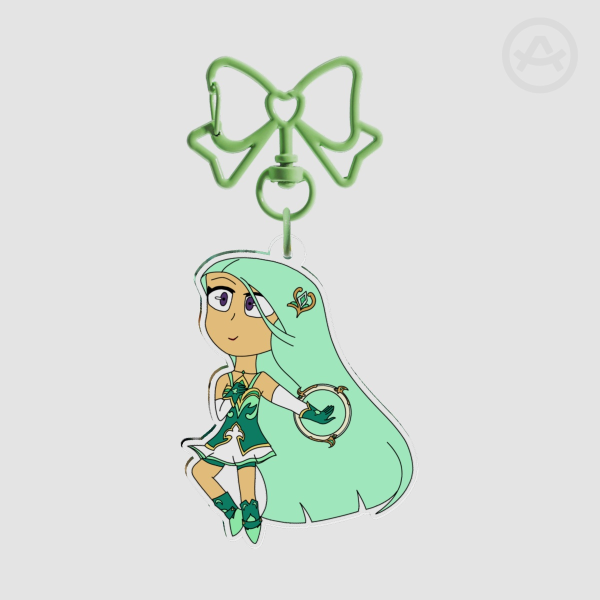Lyna Clear Acrylic Keychain