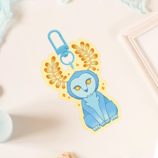 Legend of Zelda - Sitting Blupee Acrylic Charm