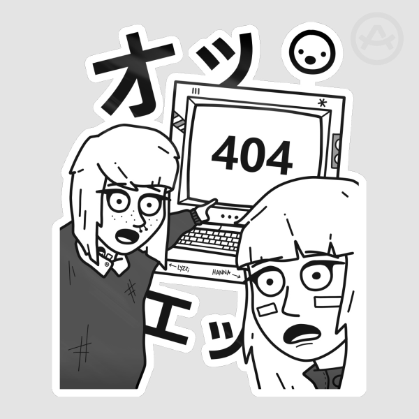 Error 404 Stickers