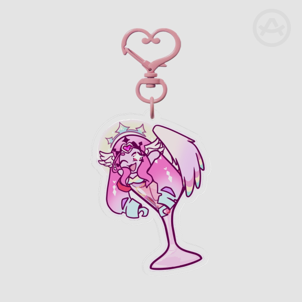 Gaiety Sugar Cocktail Keychain