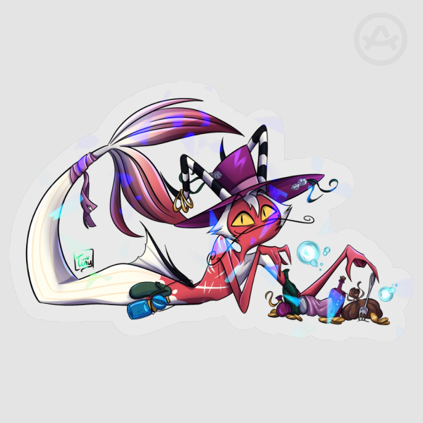 Mermay Wally Wackford Sticker
