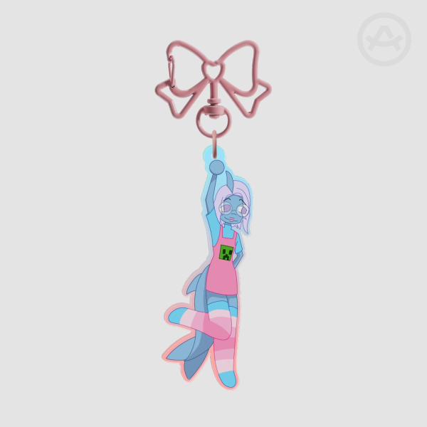 Transfem pride shark