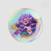 She/it Pronoun pin