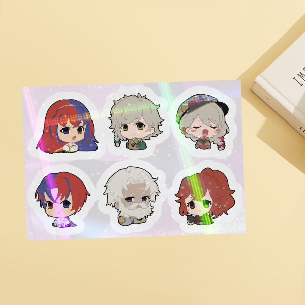 FE Engage Lythos Stickers Sheet