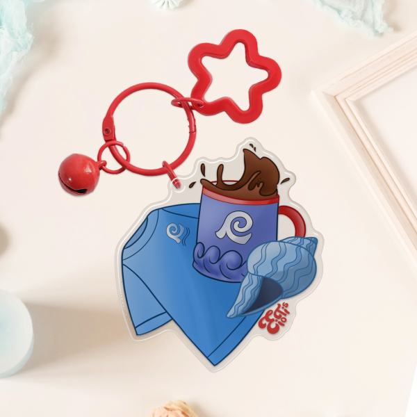 Summer Mix - Animal Crossing - Epoxy Clear Acrylic Keychains