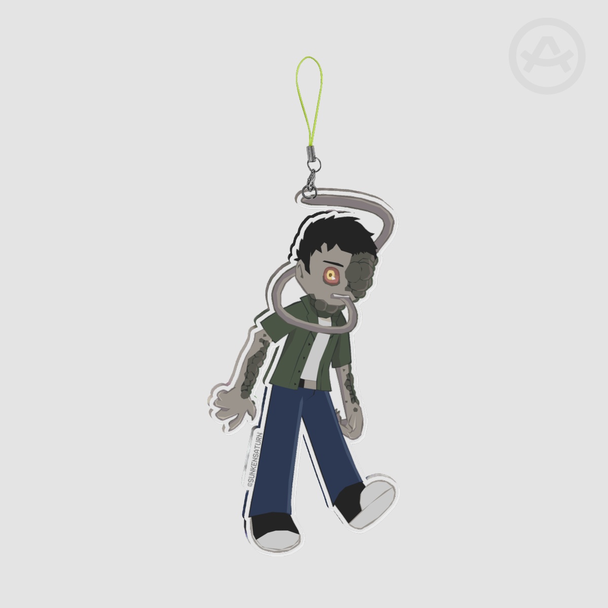L4D Smoker Chibi Large Keychain