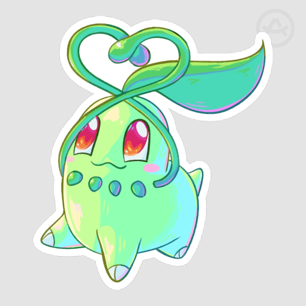 Chikorita Sticker