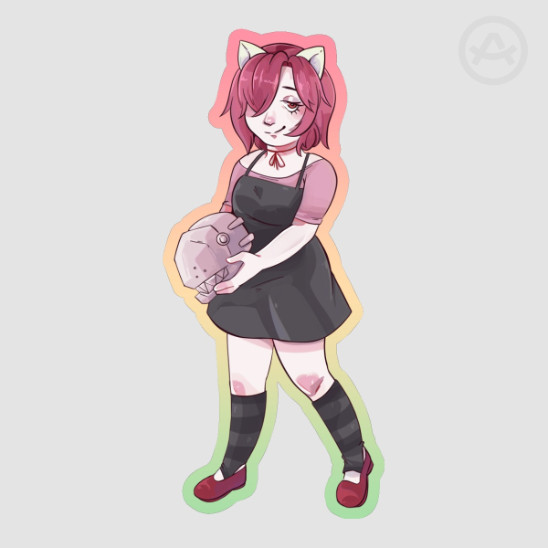 A Lonely Queen Sticker