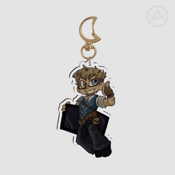 [QSMP] Graf (double sided) | Keychain