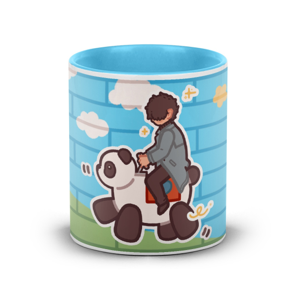 mr villain's day off mug