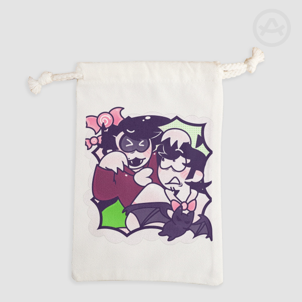 CandyBats Drawstring Pouch