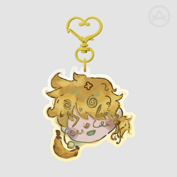 Kagamine Len / Vocaloid ~ chibi acrylic keychain