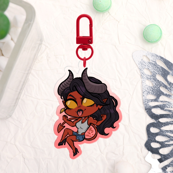 Malevola Keychain