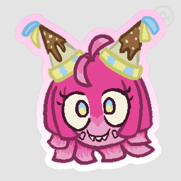 Choco Cones Yatta || Dandy's World Die Cut Sticker