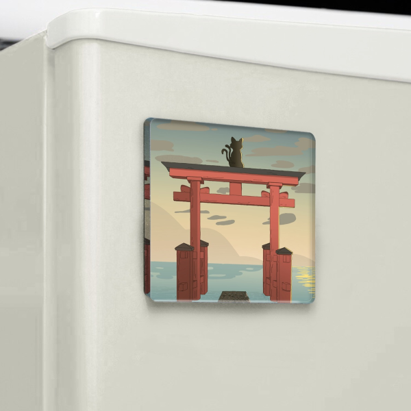 Torii gate magnet