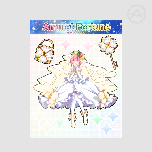 Amulet Fortune Sticker Sheet