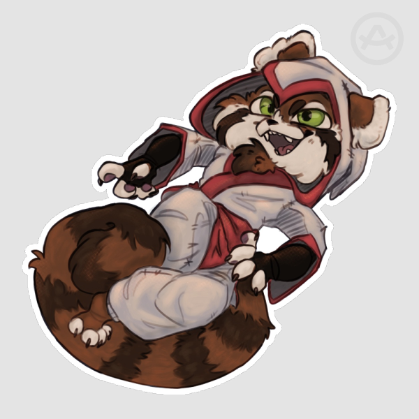 [QSMP] Ewron | Die Cut Sticker