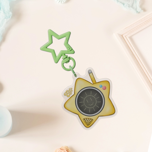 Glowy -  Poppy Playtime - Epoxy Clear Acrylic Keychains