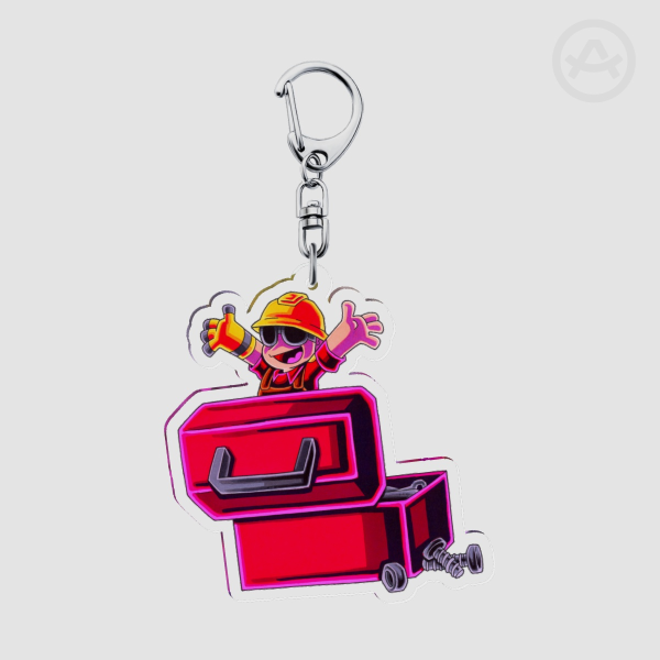 Clear Acrylic Keychains