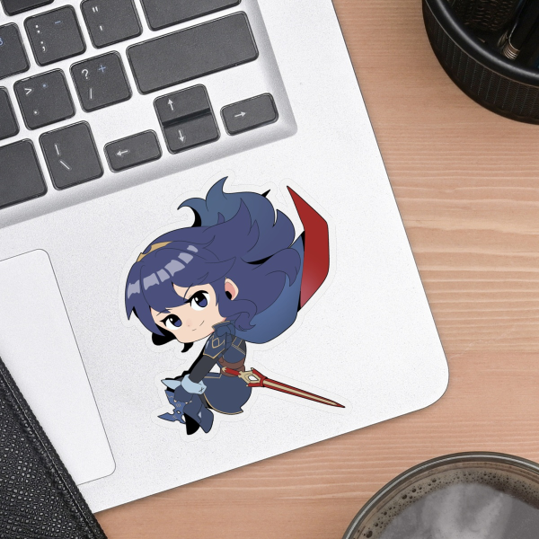 Lucina Clear PET Vinyl Die Cut Stickers