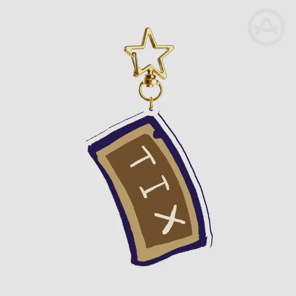 Tix Roblox --- Classic Acrylic Keychain