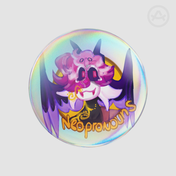 Neopronoun Pronoun pin