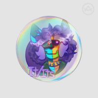 It/its pronoun badge