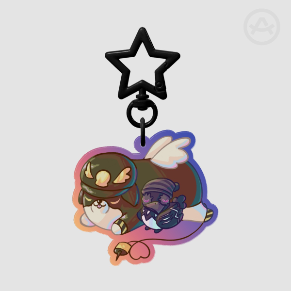 Animal Uzi/N keychain