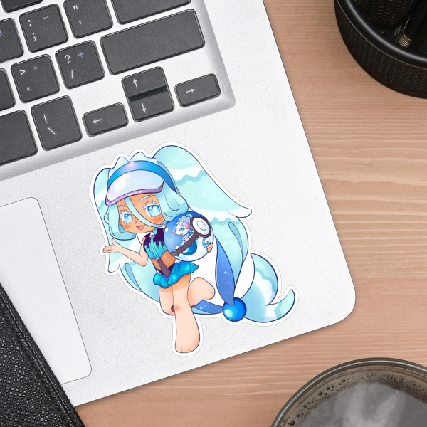 Hatsune Miku x Pokémon Die Cut Stickers