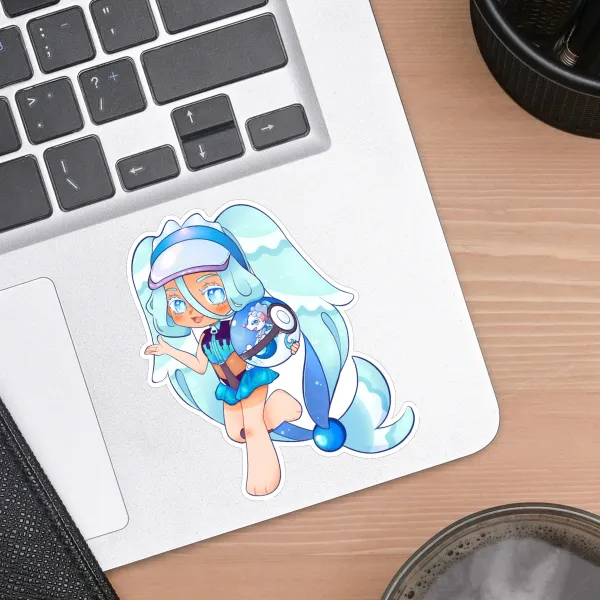 Hatsune Miku x Pokémon Die Cut Stickers