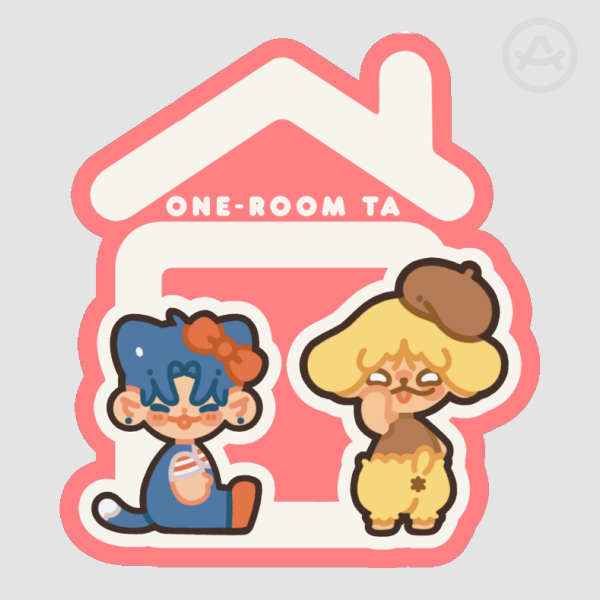 one-room ta sticker
