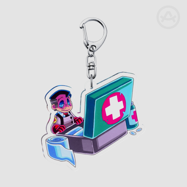 Clear Acrylic Keychains
